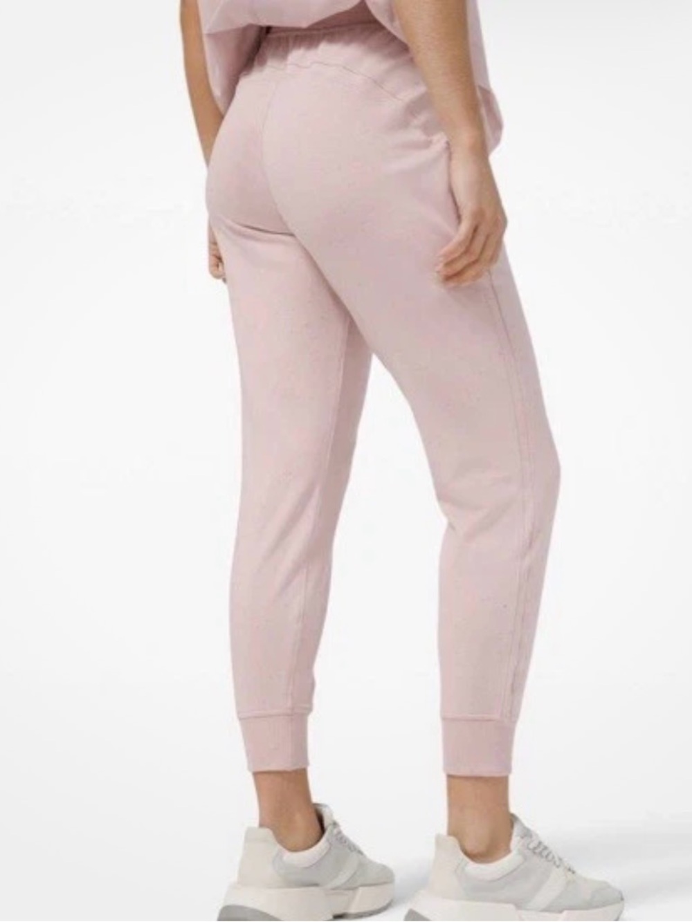 lululemon athletica Women's mink Berry speckled pink LA warm down jogger